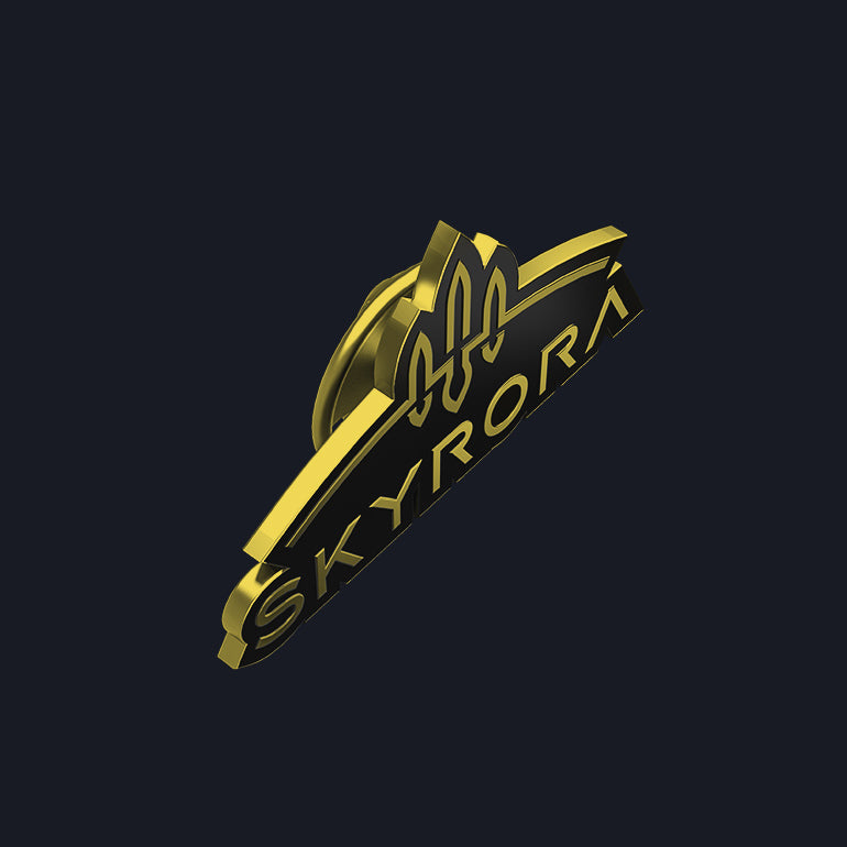 
                  
                    Load image into Gallery viewer, Gold Plated Skyrora Pin Badge
                  
                